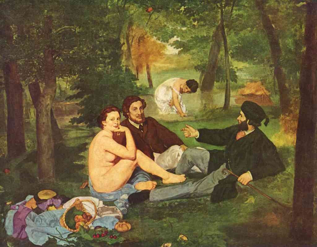 Morning Break Manet A4 Photo Print