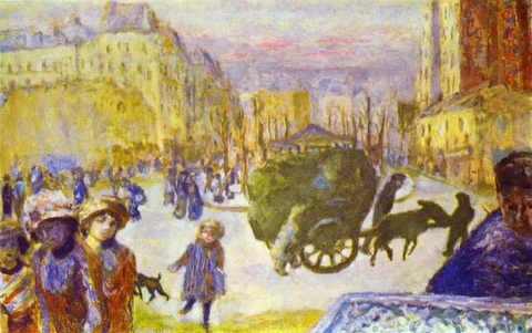 Morning In Paris A4 Photo Print