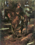 Morning Ride Lovis Corinth Impressionism European A4 Photo Print