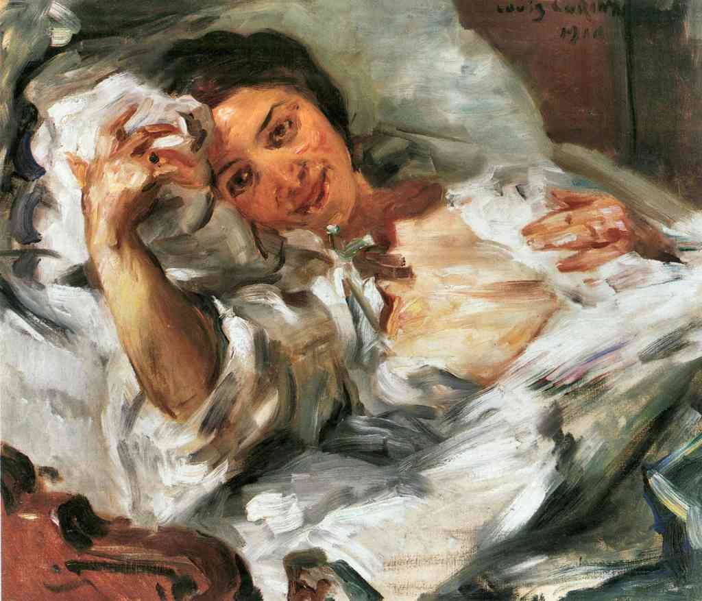Morning Sun Lovis Corinth Impressionism European A4 Photo Print