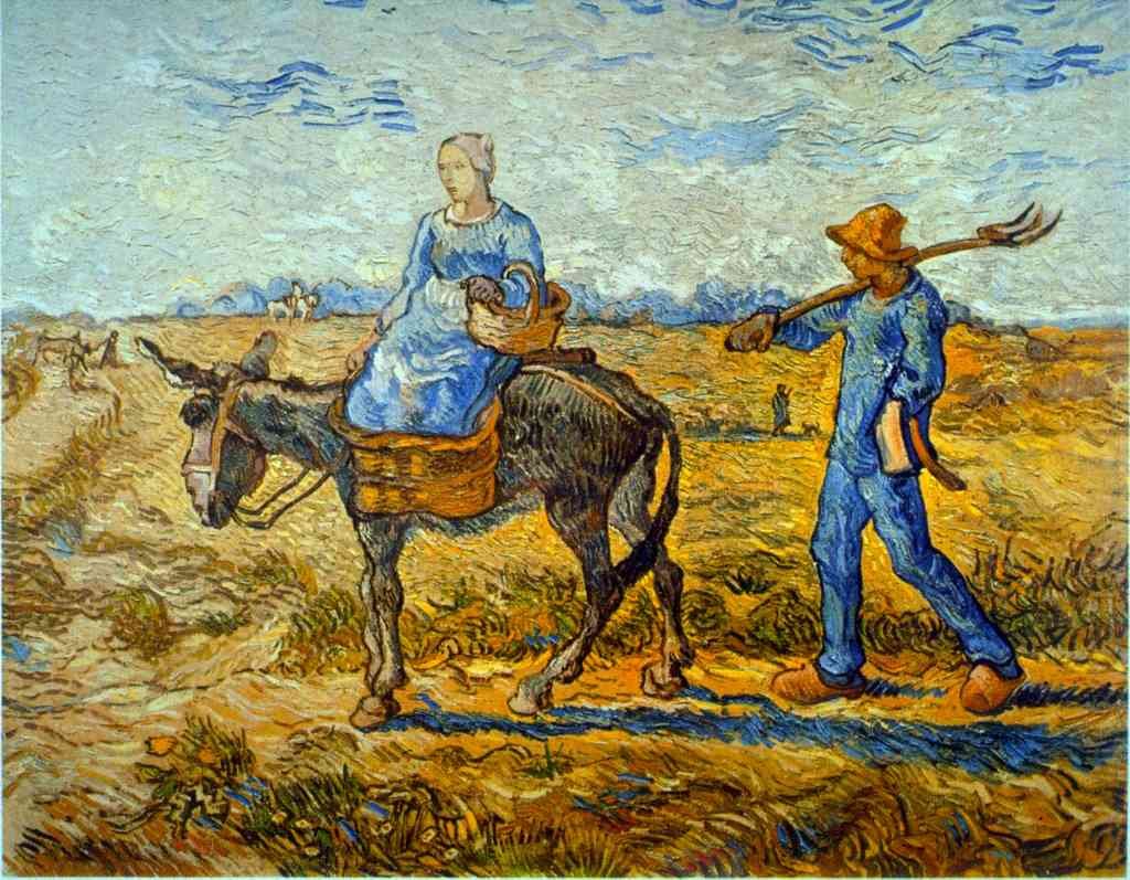 Morning Van Gogh A4 Photo Print