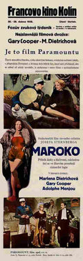 Morocco 02  film star poster A4 Photo Print