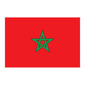 Morocco Flag N1727 A4 Photo Print