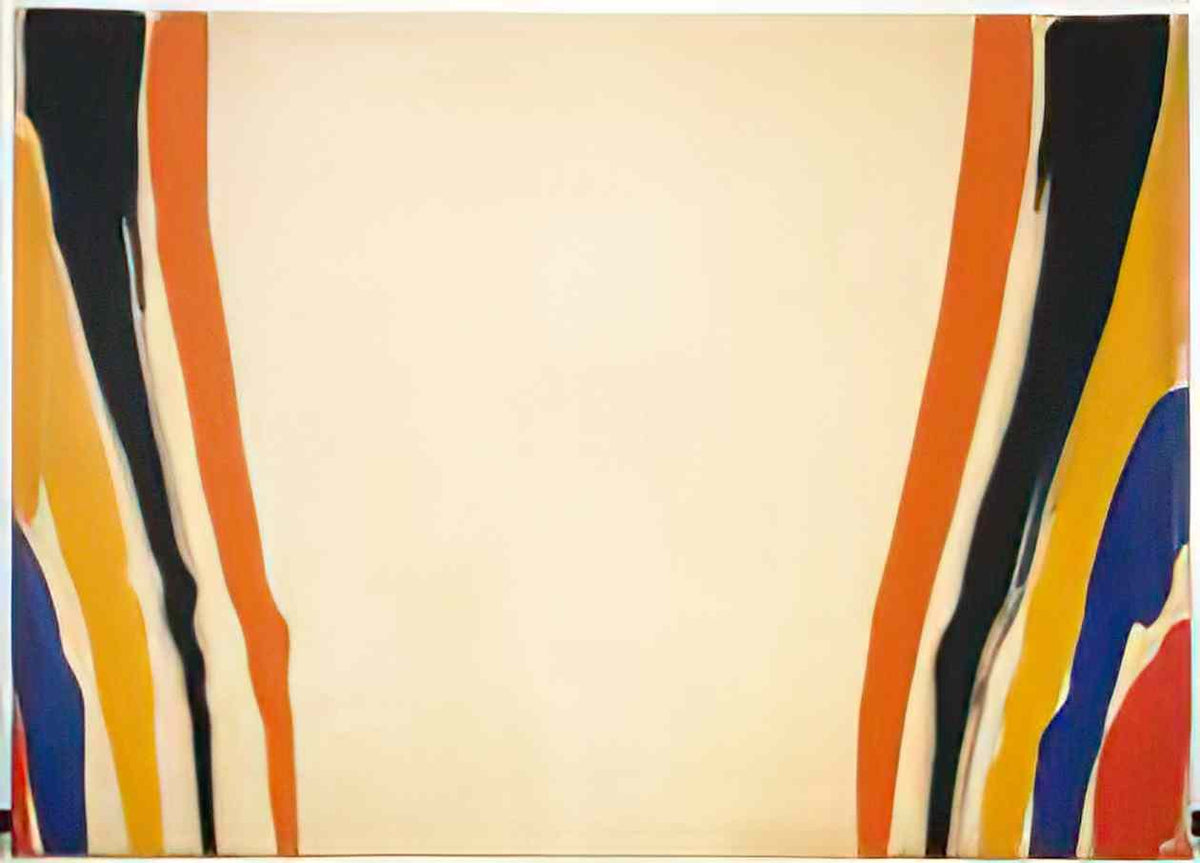 Morris Louis alpha 1960 Art A4 Photo Print