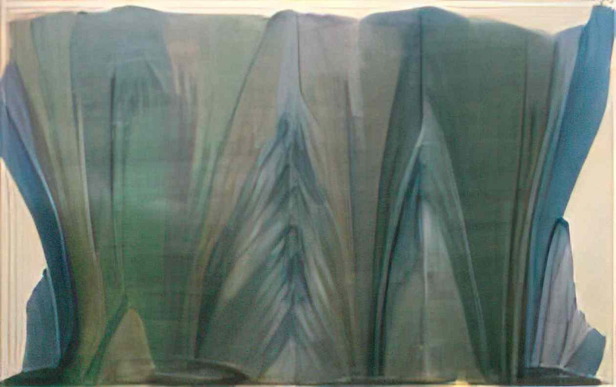 Morris Louis blue veil 1958 Art A4 Photo Print
