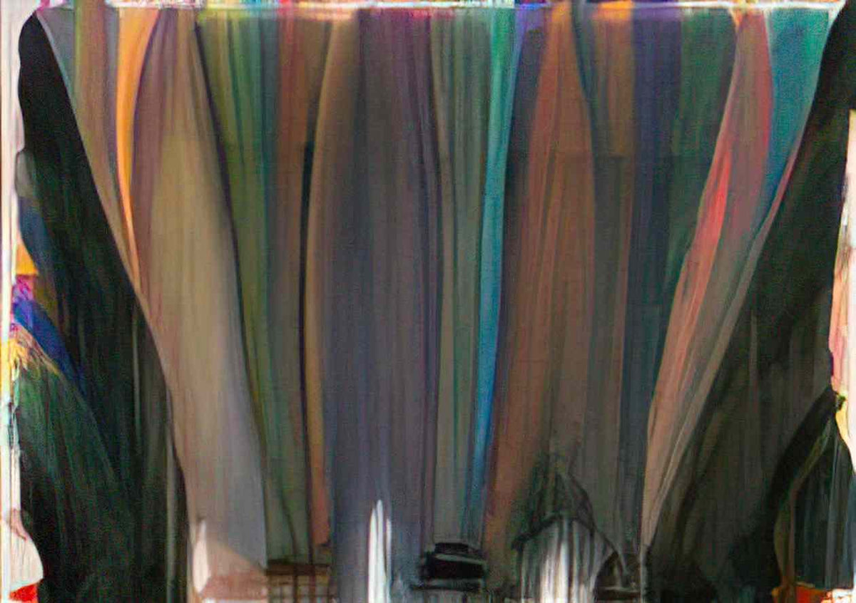Morris Louis dalet kaf 1959 Art A4 Photo Print