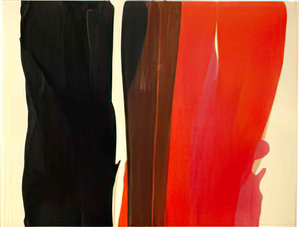 Morris Louis dalet zayin 1959 Art A4 Photo Print