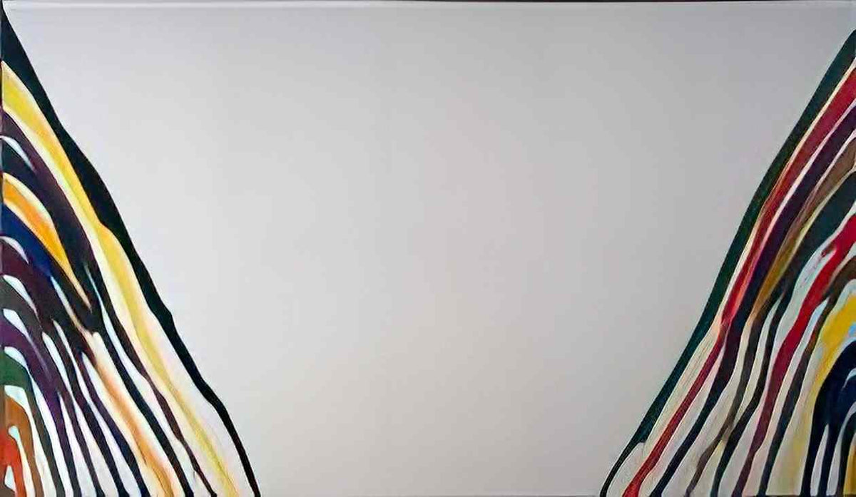 Morris Louis delta lambda 1961 Art A4 Photo Print