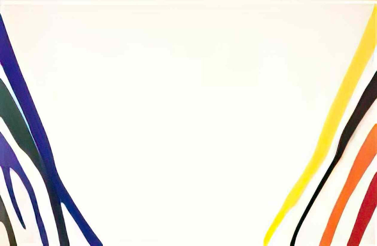 Morris Louis gamma omicron 1960 Art A4 Photo Print
