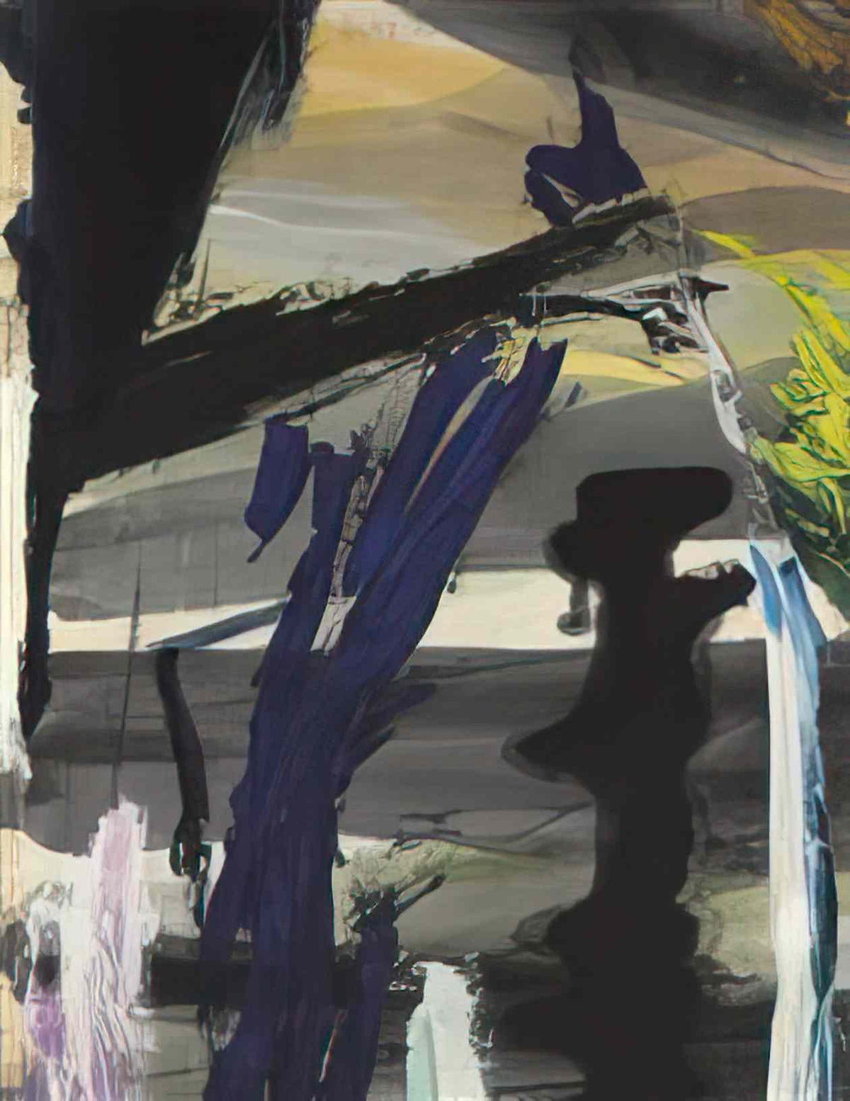 Morris Louis landscape mid day 1953 Art A4 Photo Print