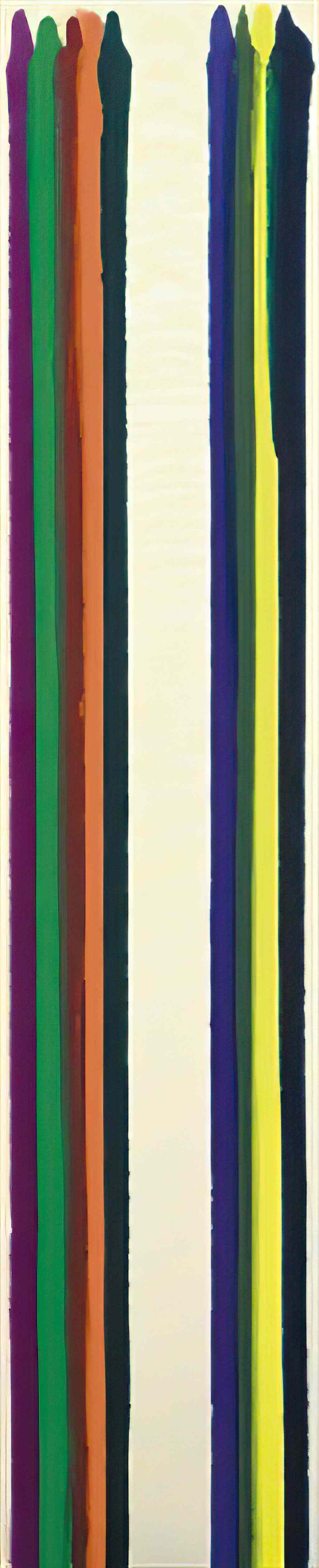 Morris Louis number 6 1962 Art A4 Photo Print