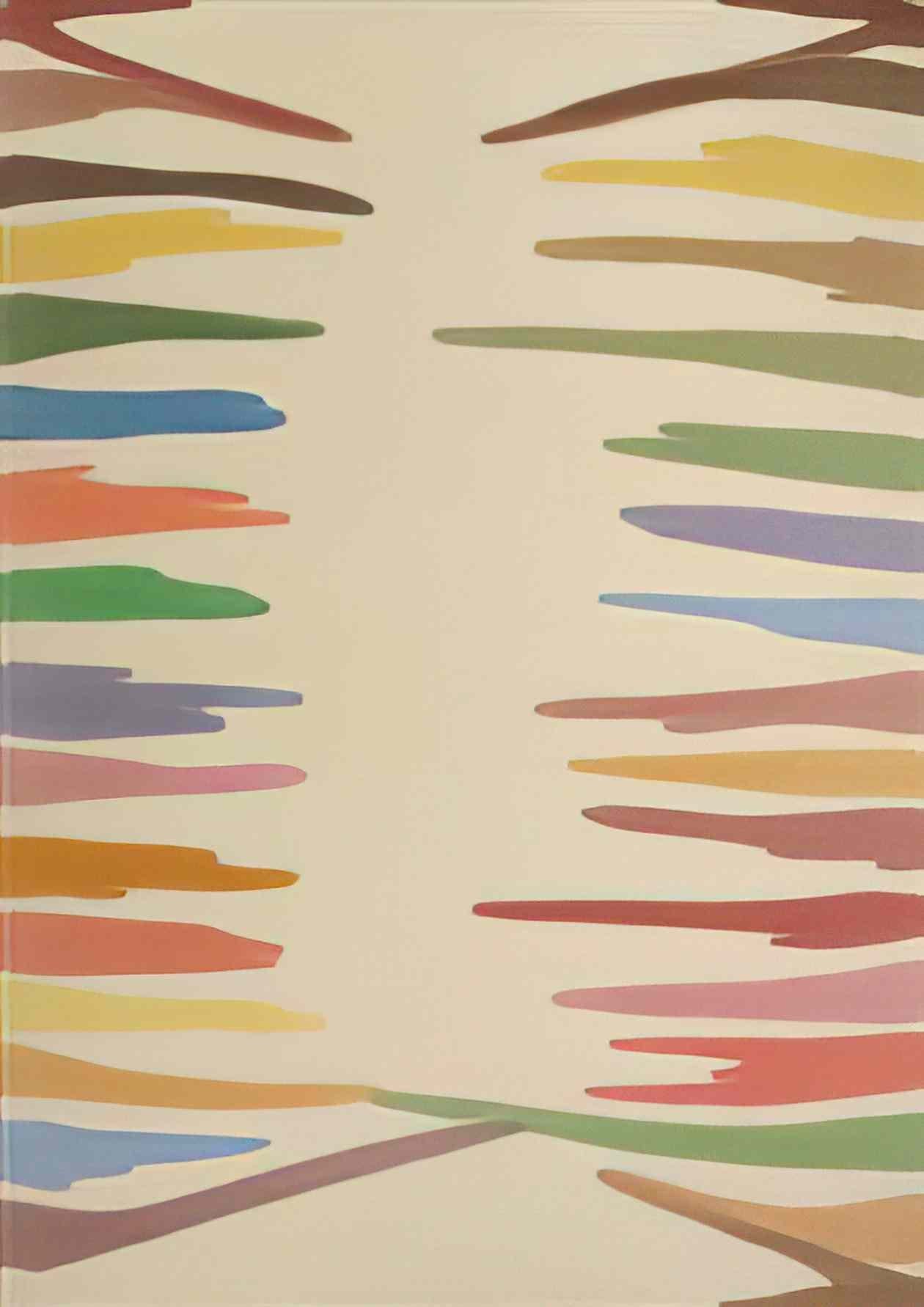 Morris Louis omega i 1960 Art A4 Photo Print