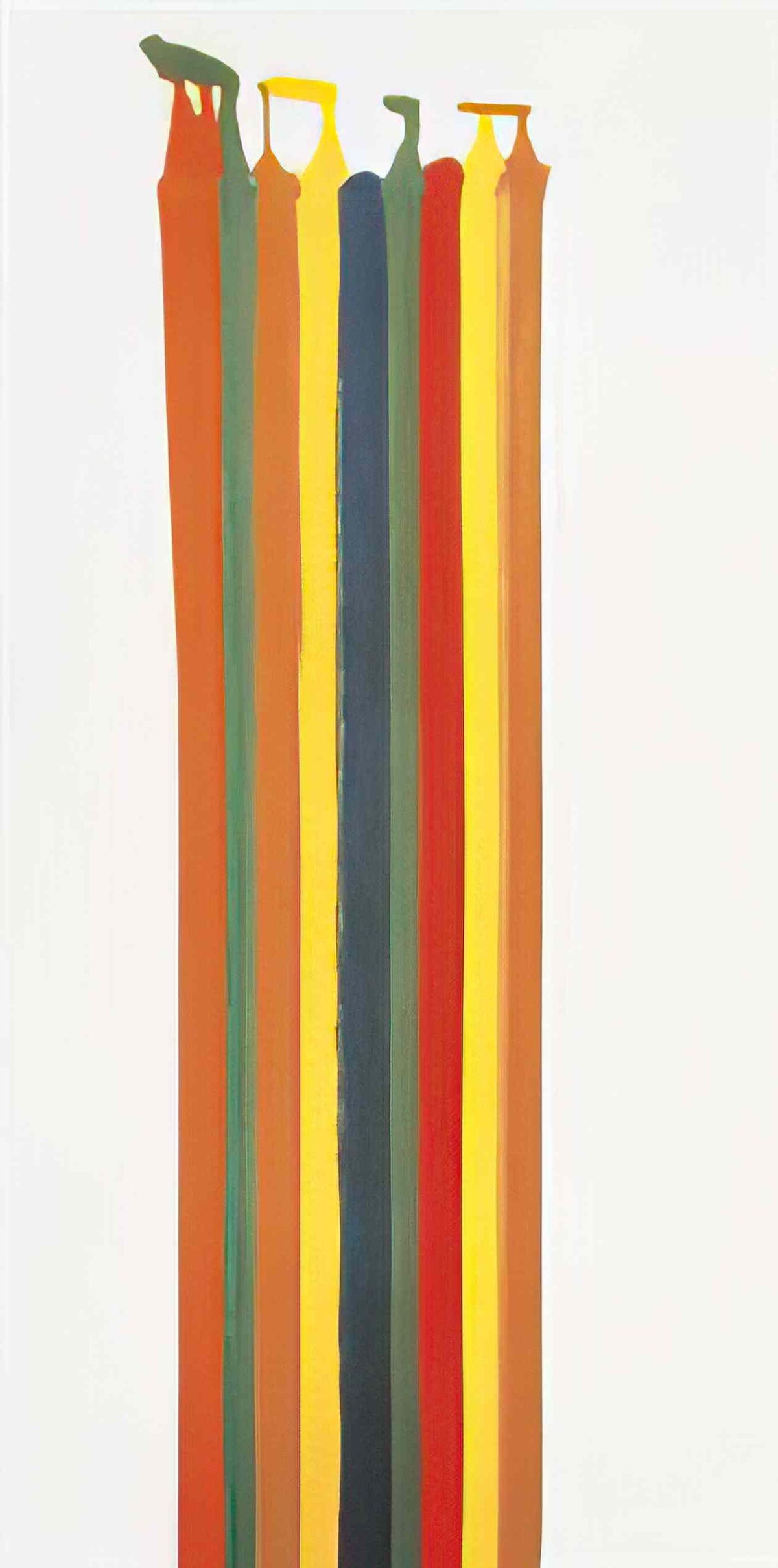 Morris Louis pillar of fire 1961 Art A4 Photo Print