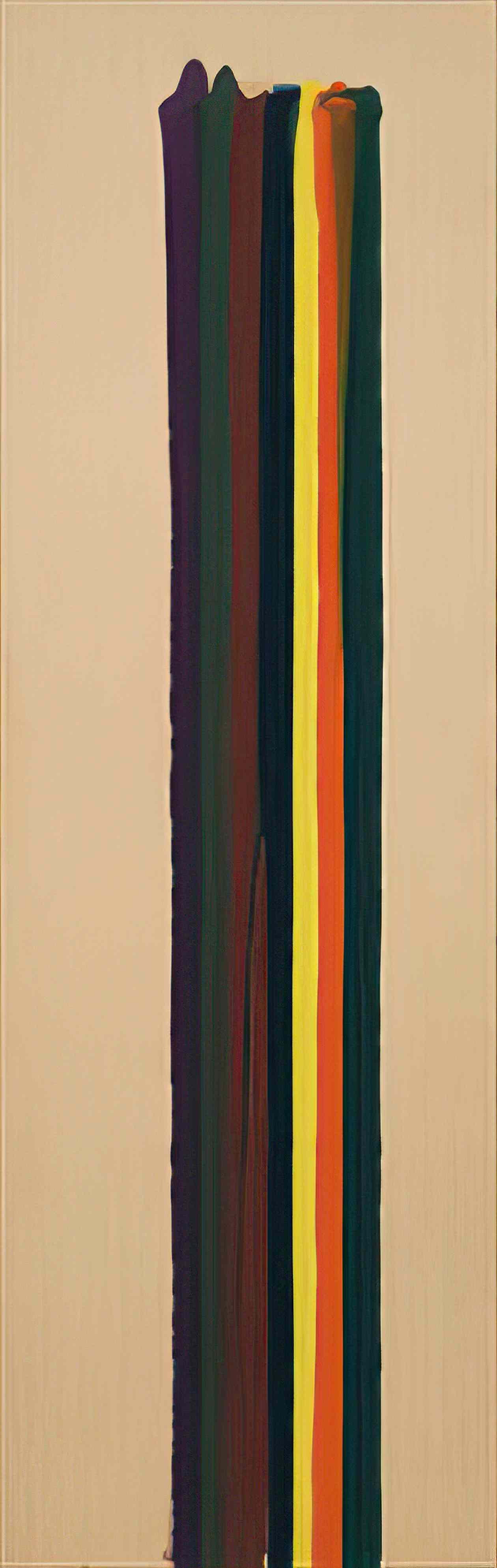 Morris Louis purple fill 1962 Art A4 Photo Print