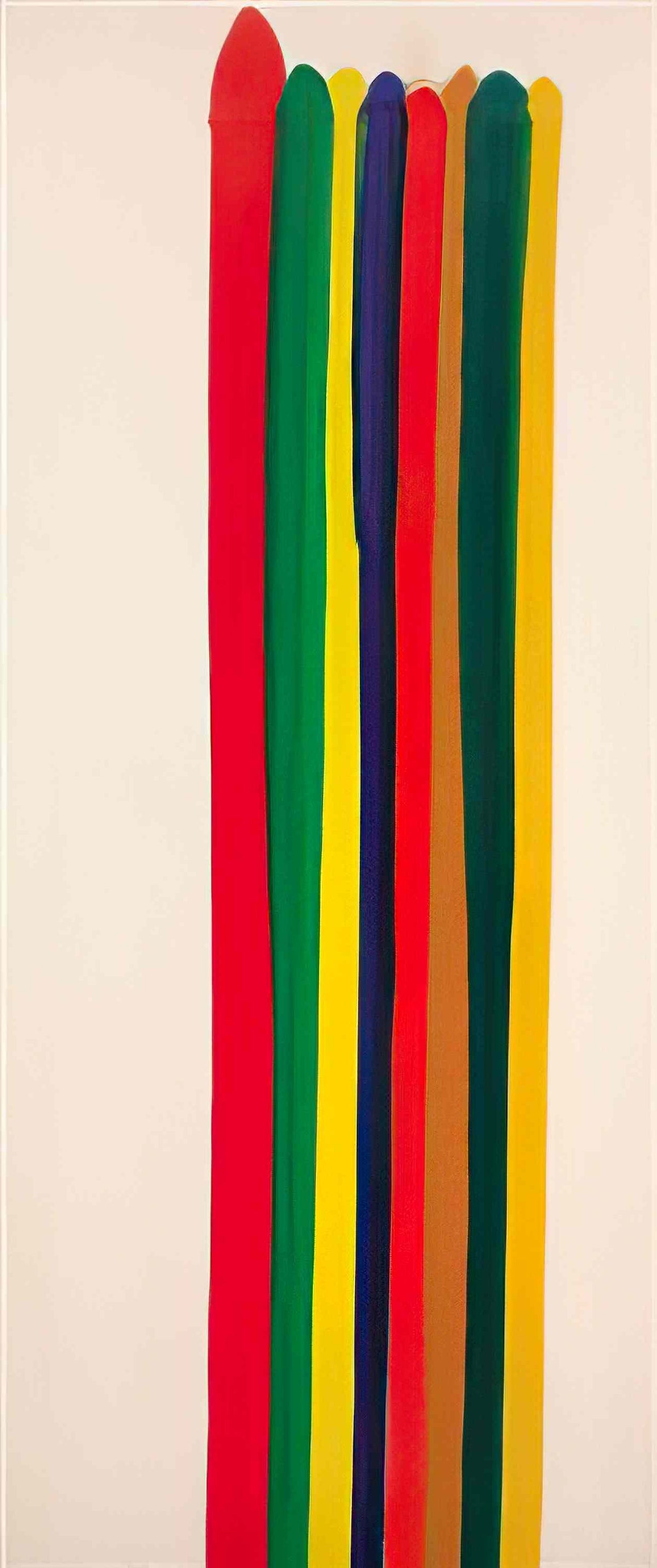 Morris Louis red go 1961 Art A4 Photo Print