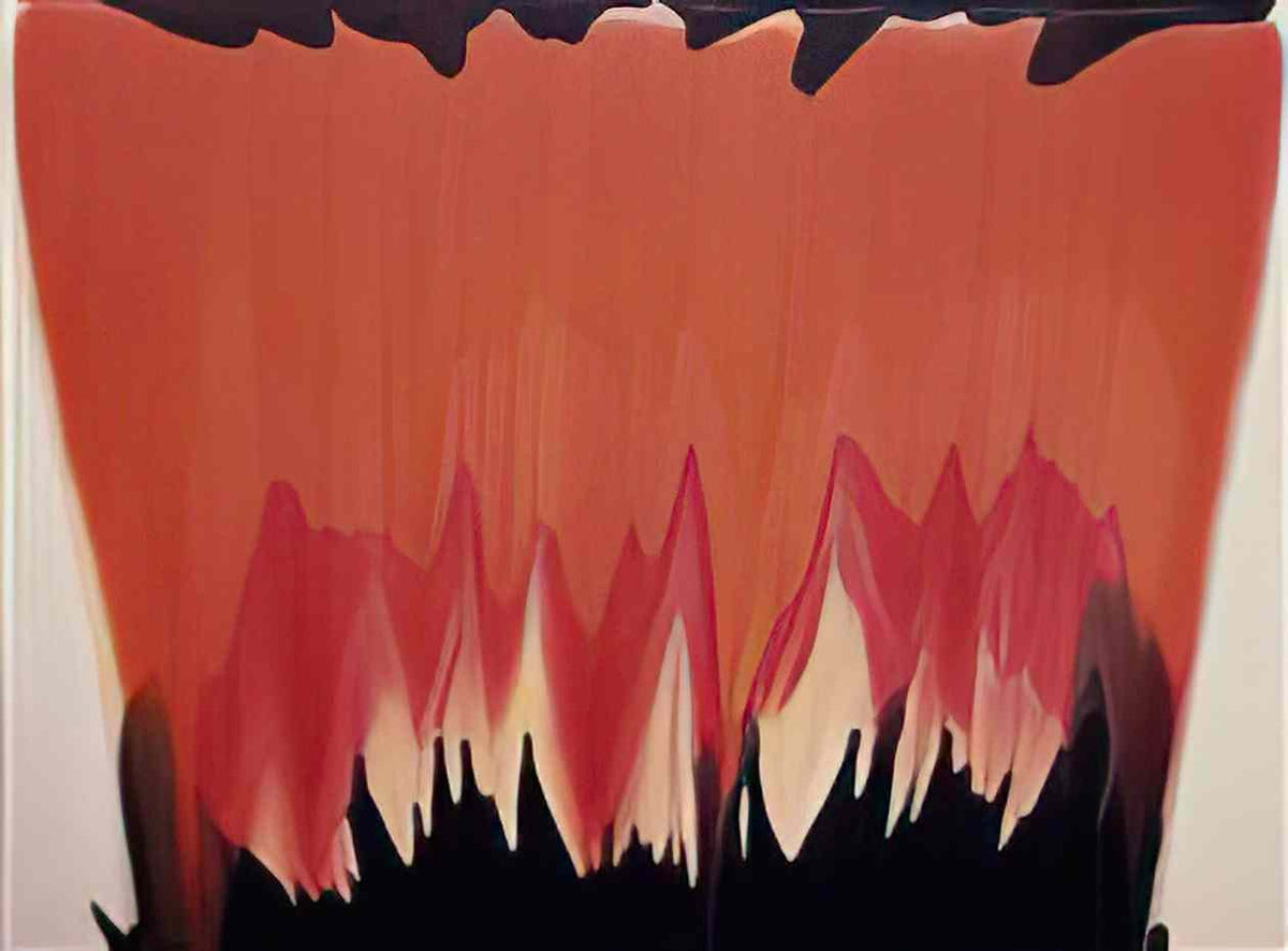 Morris Louis saf dalet 1959 Art A4 Photo Print