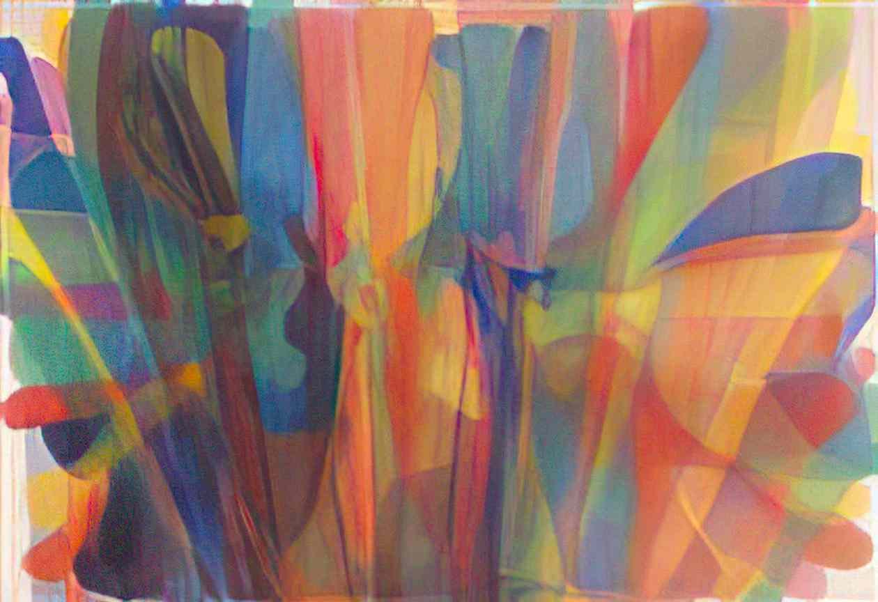 Morris Louis untitled 1960 2 Art A4 Photo Print
