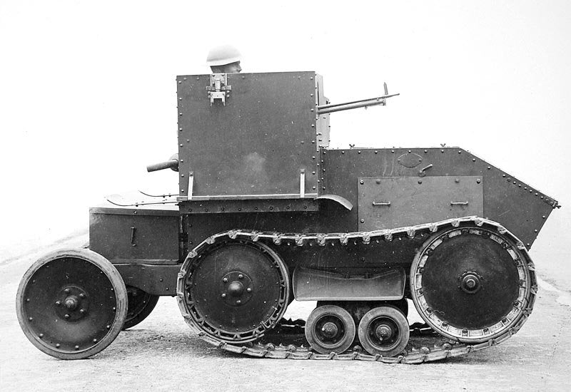 Morris Martel Tankette Light Armored Fighting Vehicle United Kingdom A4 Photo Print