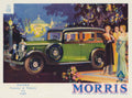 Morris Oxford Car 1930s Vintage Retro Advert Poster