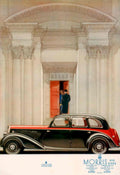 Morris Six Big 1930s Vintage Retro Advert Poster