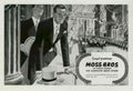 Moss Bros Men 1950s Vintage Retro Advert Poster