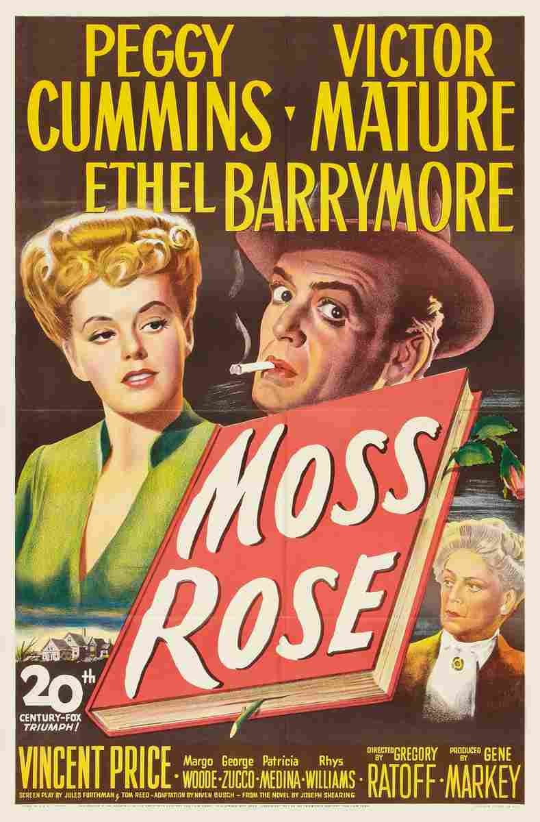 Moss Rose 01  film star poster A4 Photo Print