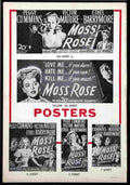 Moss Rose 04  film star poster A4 Photo Print