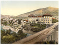 Mostar Narenta Hotel Herzegowina Vintage A4 Photo Print