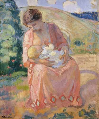 Mother And Child 03 A4 Photo Print