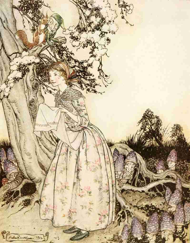 Mother Goose The Old Nursery Rhymes 1913 12 A4 Photo Print