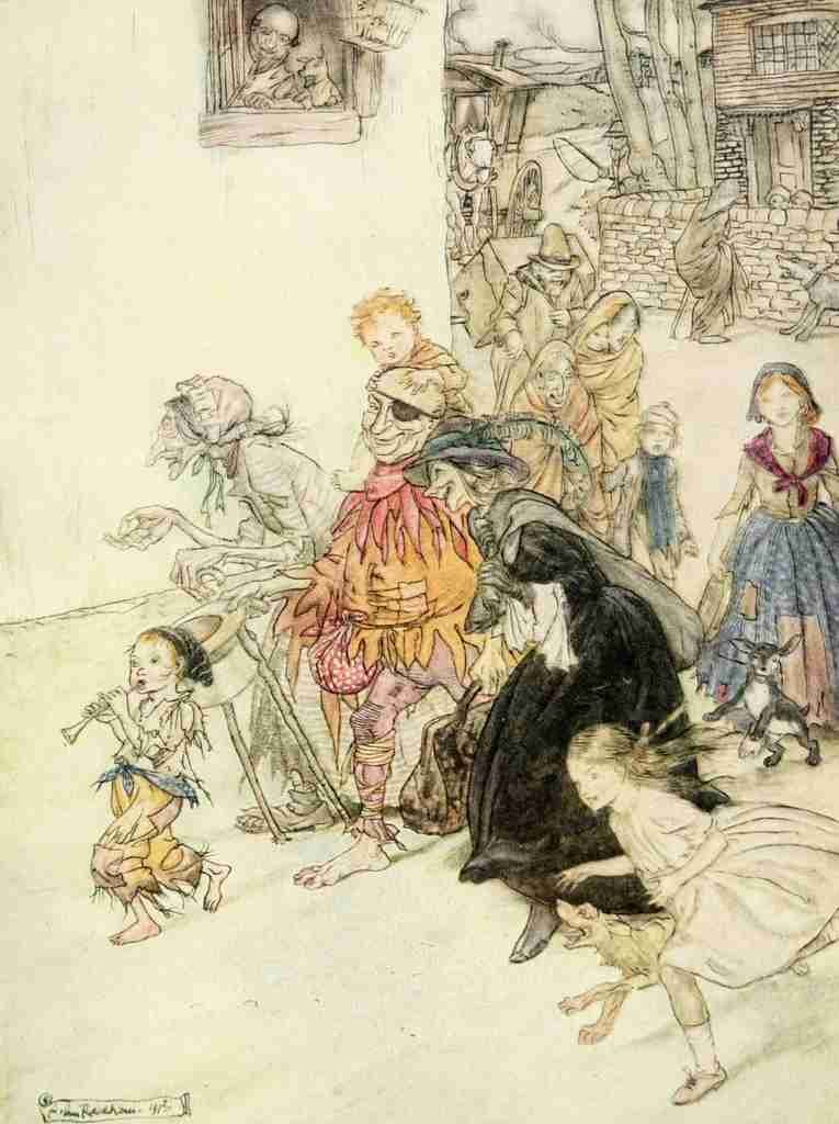 Mother Goose The Old Nursery Rhymes 1913 2 A4 Photo Print