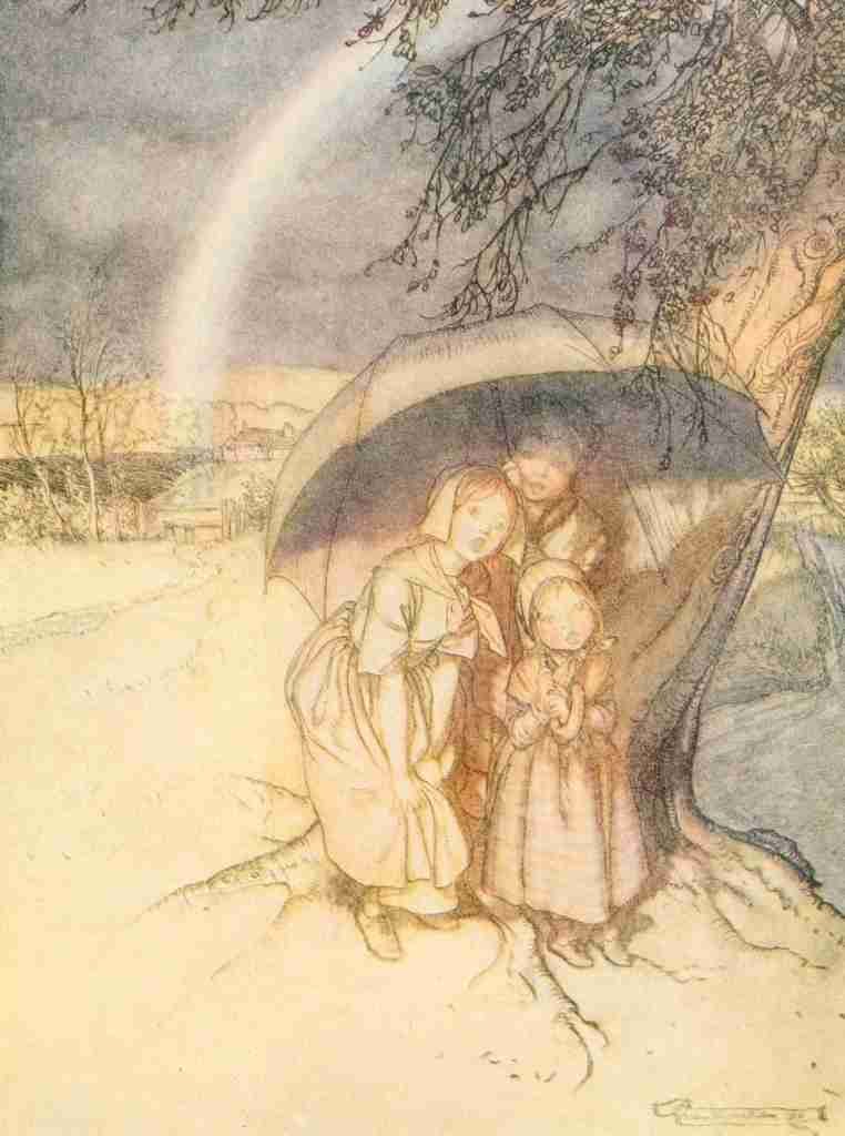 Mother Goose The Old Nursery Rhymes 1913 7 A4 Photo Print