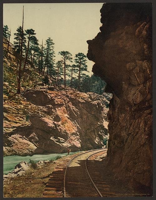 Mother Grundy II Clear Creek Canon Vintage A4 Photo Print
