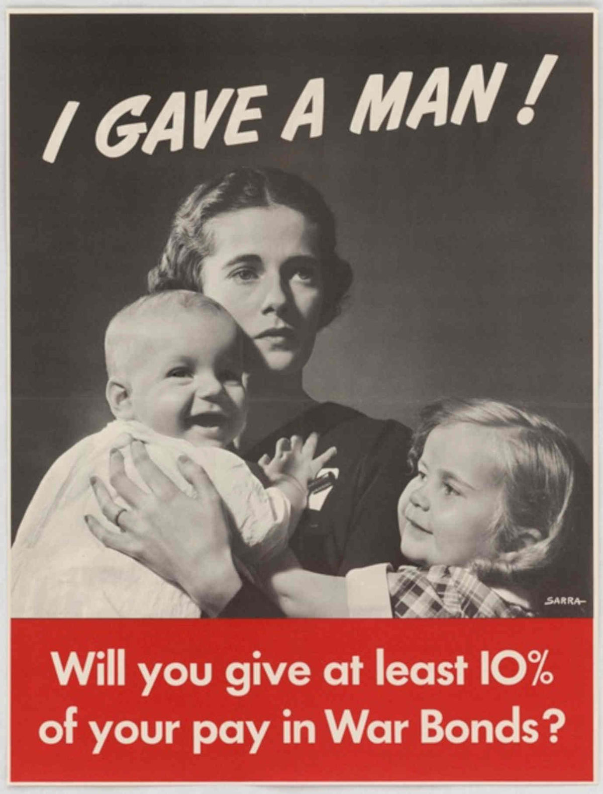 Mother War Bonds American World War II Advert Poster