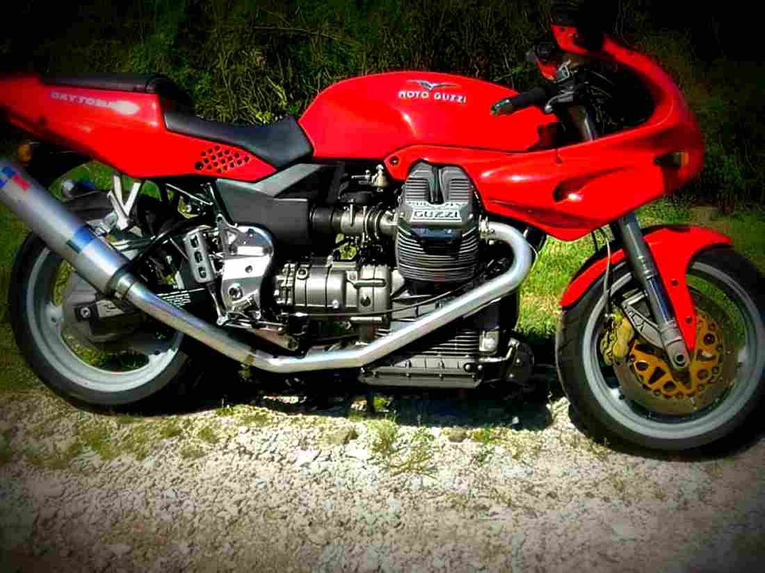 Moto Guzzi 1000 Daytona Injection 1991 4 motorbike A4 Photo Print