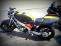 Moto Guzzi 650 GT 1989 4 motorbike A4 Photo Print