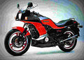 Moto Guzzi 750 Strada 1994 4 motorbike A4 Photo Print