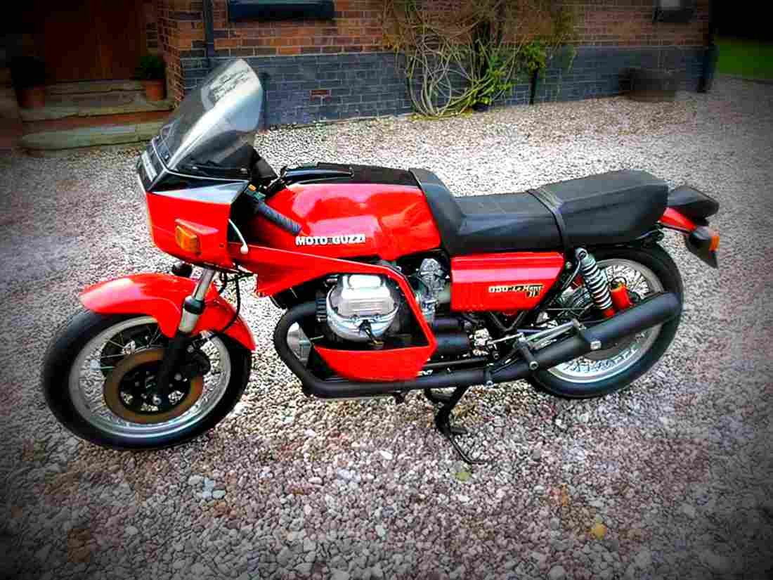 Moto Guzzi 850 Le Mans II 1981 4 motorbike A4 Photo Print