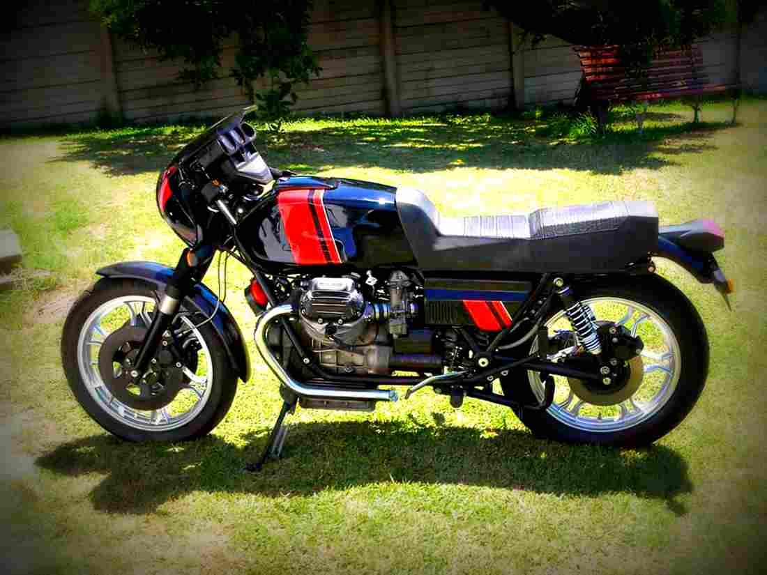 Moto Guzzi 850 Le Mans III 1984 3 motorbike A4 Photo Print