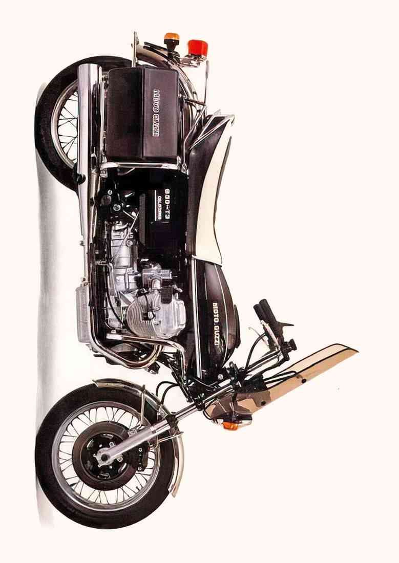 Moto Guzzi 850 T3 California A4 Photo Print