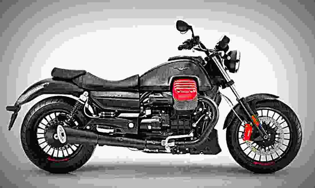 Moto Guzzi Audace 2018 1 motorbike A4 Photo Print