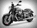 Moto Guzzi California 1400 Custom 2017 1 motorbike A4 Photo Print