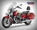 Moto Guzzi California 1400 Touring 2017 4 motorbike A4 Photo Print