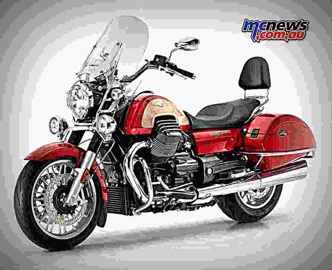 Moto Guzzi California 1400 Touring 2017 4 motorbike A4 Photo Print