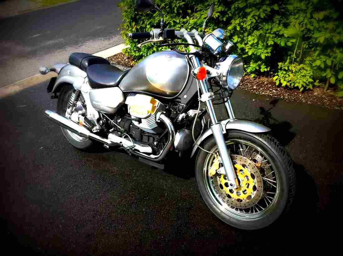 Moto Guzzi California Aluminium 2004 5 motorbike A4 Photo Print