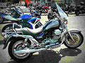 Moto Guzzi California EV 2001 4 motorbike A4 Photo Print