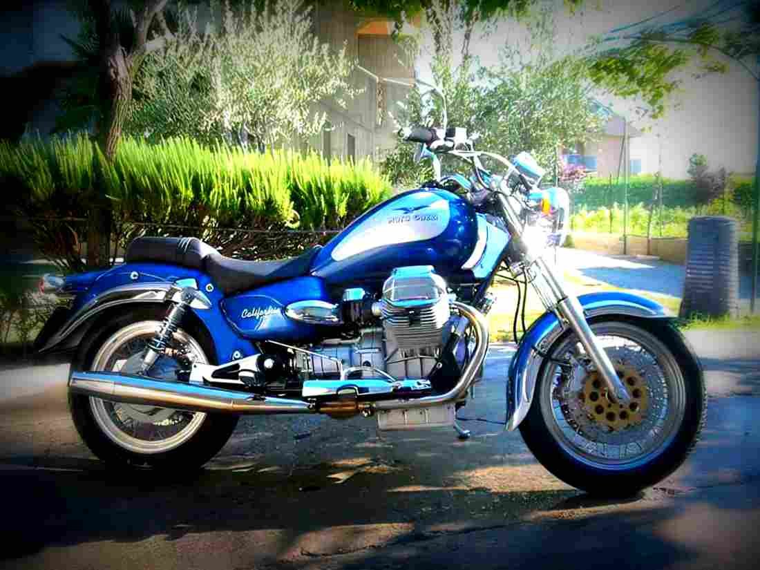 Moto Guzzi California Special 2001 1 motorbike A4 Photo Print