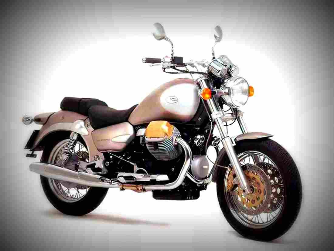 Moto Guzzi California Titanum 2004 4 motorbike A4 Photo Print