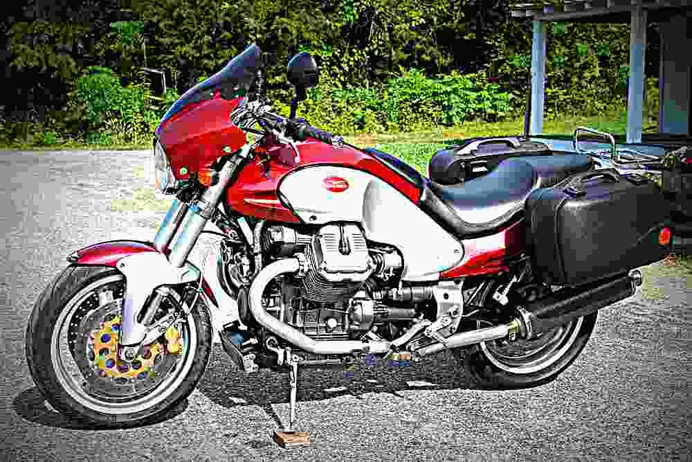 Moto Guzzi Centauro 1997 4 motorbike A4 Photo Print