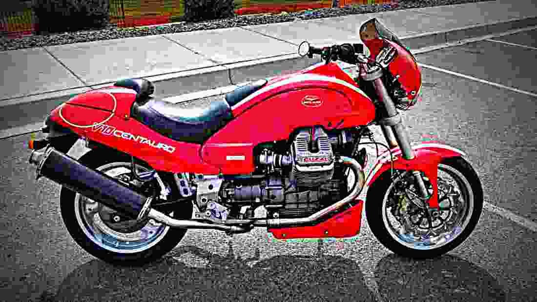 Moto Guzzi Centauro 1998 1 motorbike A4 Photo Print